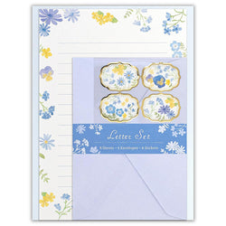 Papier Lettre & Enveloppe Flower - Papeterie | Moshi Moshi Japan