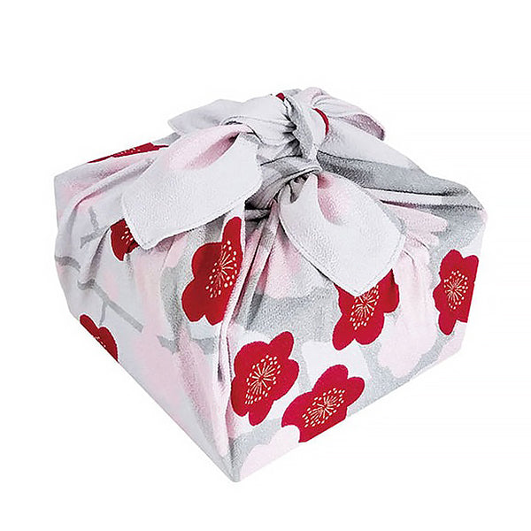 Furoshiki Fleur de Prunier - Chirimen | Moshi Moshi Paris Boutique