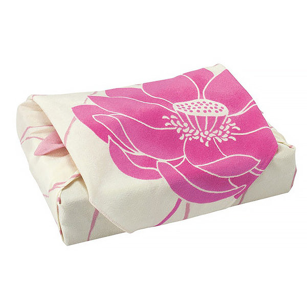 Furoshiki Lotus - Chirimen | Moshi Moshi Boutique Japonaise