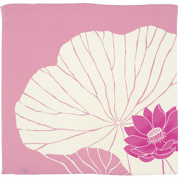 Furoshiki Lotus - Chirimen | Moshi Moshi Boutique Japonaise