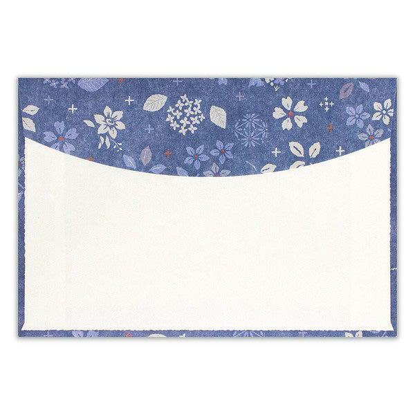 Papier Lettre & Enveloppe - Wanowa Indigo | Moshi Moshi Paris