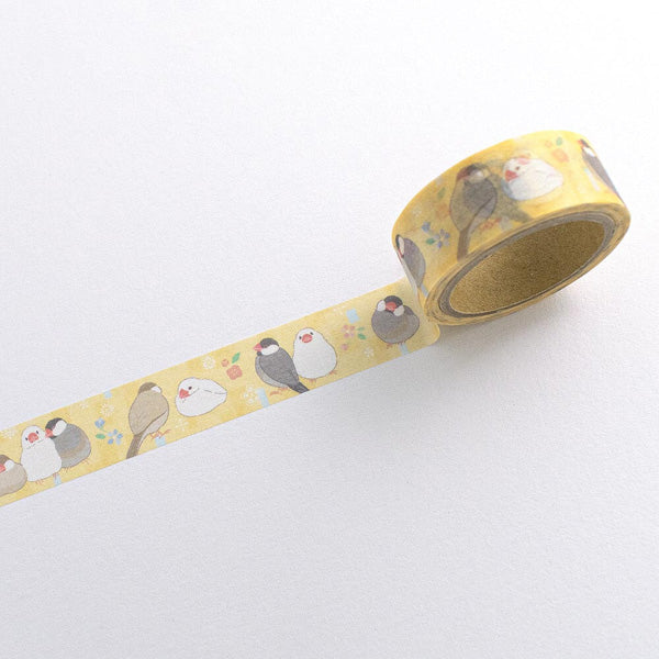 Washi Tape Saezuri Birds - Made in Japan | Moshi Moshi Paris