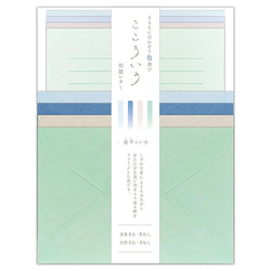 Papier Lettre Heart Color - Midnight | Moshi Moshi Paris Japan