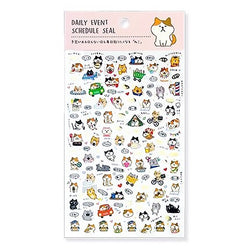 Stickers Animal Gold Foil - Chat | Moshi Moshi Papeterie Japan