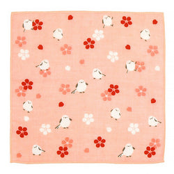 Serviette Birds Flowers - Made in Japan | Moshi Moshi Paris