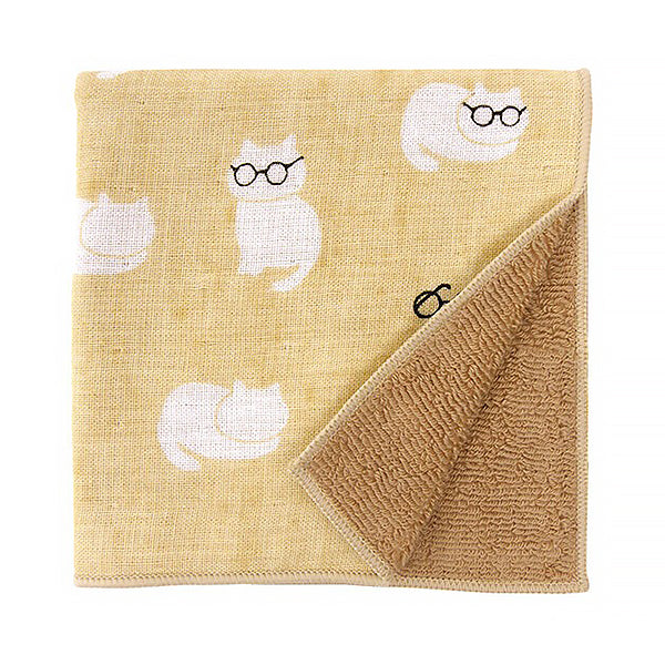 Serviette Mr. Cat - Made in Japan | Moshi Moshi Paris Boutique