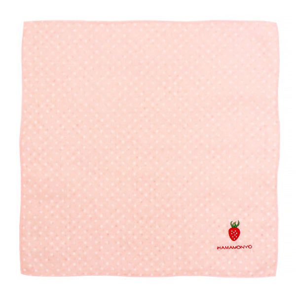 Serviette Japonaise Réversible - Fraise | Moshi Moshi Paris 