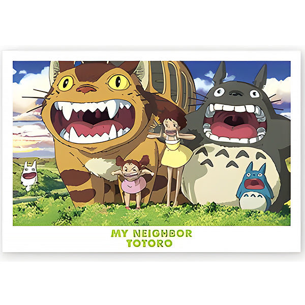 Carte Postale Mon Voisin Totoro - Studio Ghibli | Moshi Moshi Paris 