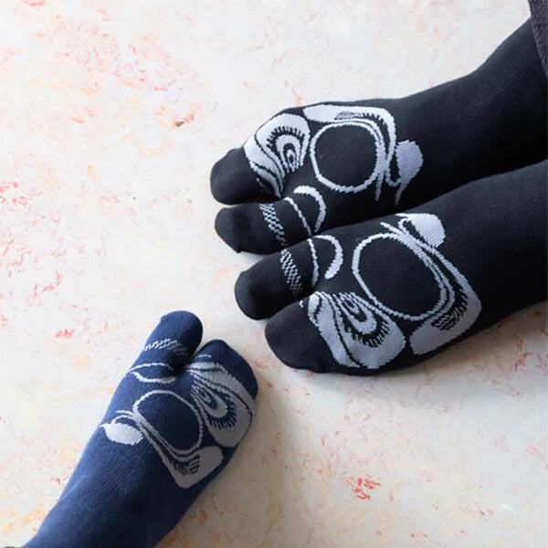 Chaussette Tabi Japonaise- Daruma | Moshi Moshi Boutique Paris