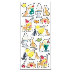 Stickers Shiba Drinks  - Papeterie Kawaii | Moshi Moshi Paris Japan