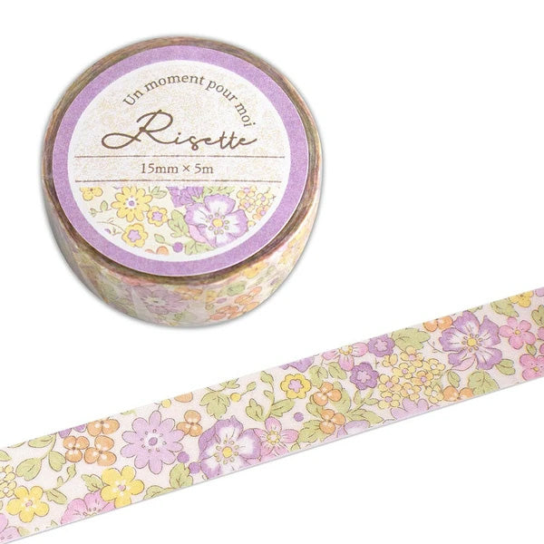 Washi Tape Risette Fleur - Papeterie Kawaii | Moshi Moshi Paris