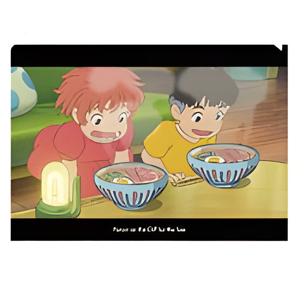 Porte Document Ponyo - Ramen, Ghibli Official | Moshi Moshi Paris