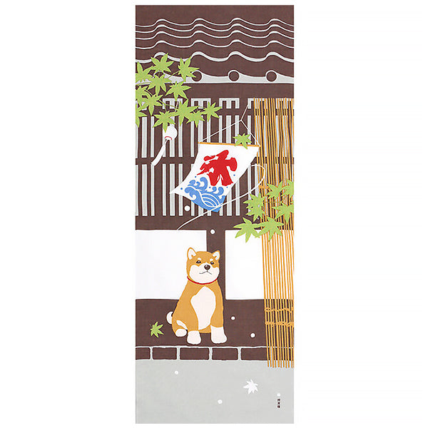 Tenugui Shiba Inu - Cool Mame | Moshi Moshi Paris Japan