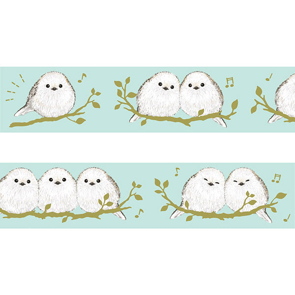 Washi Gold Foil Birds - Papeterie Japonaise | Moshi Moshi Paris 1er