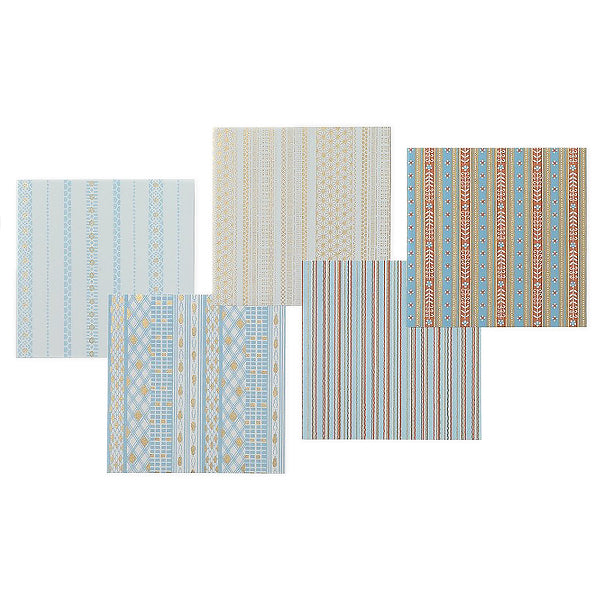 Papier Origami Stripes - Papier Washi Japonais | Moshi Moshi Paris