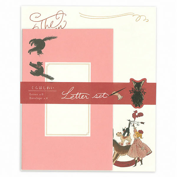 Papier Lettre & Enveloppe Japonais - Cat Bremen | Moshi Moshi Paris