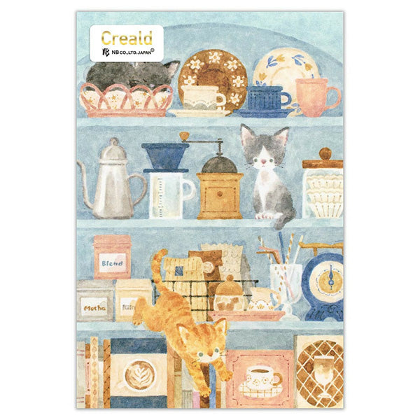 Carte Postale Cat Café - Papeterie Kawaii | Moshi Moshi Paris 