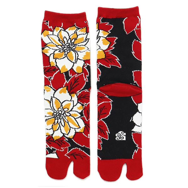 Tabi Socks Chika Rouge - Made in Japan | Moshi Moshi Paris Japan