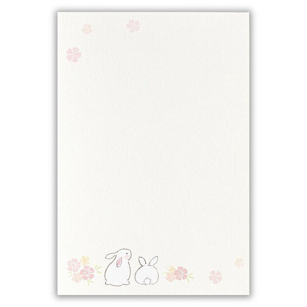 Papier Lettre Yufumi Rabbit - Papeterie Kawaii | Moshi Moshi Paris 