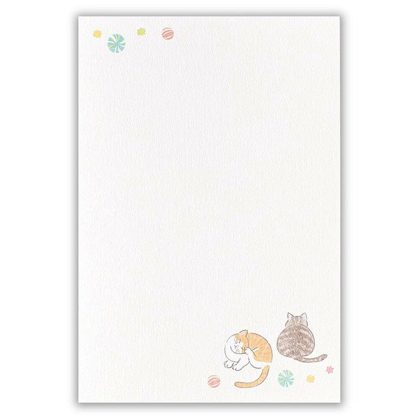 Papier Lettre Yufumi Chat - Papeterie Kawaii | Moshi Moshi Paris 