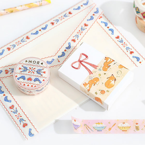 Washi Tape Japonais - Vintage Embroidery | Moshi Moshi Paris