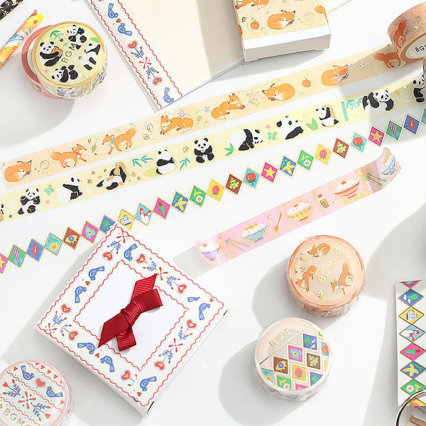 Washi Tape Japonais - Vintage Embroidery | Moshi Moshi Paris