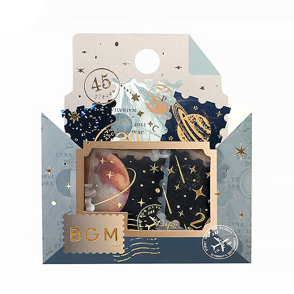 Stickers Box Post Office - Astronomy | Moshi Moshi Papeterie