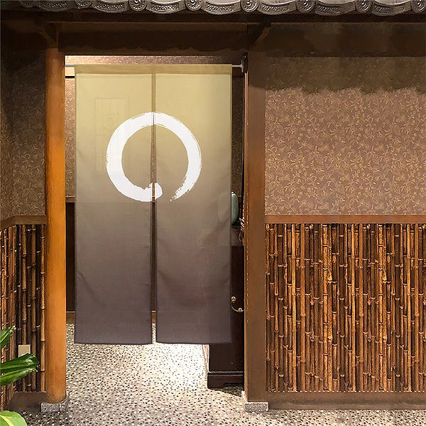 Noren Zen Enso - Déco Japonaise | Moshi Moshi Paris Eshop