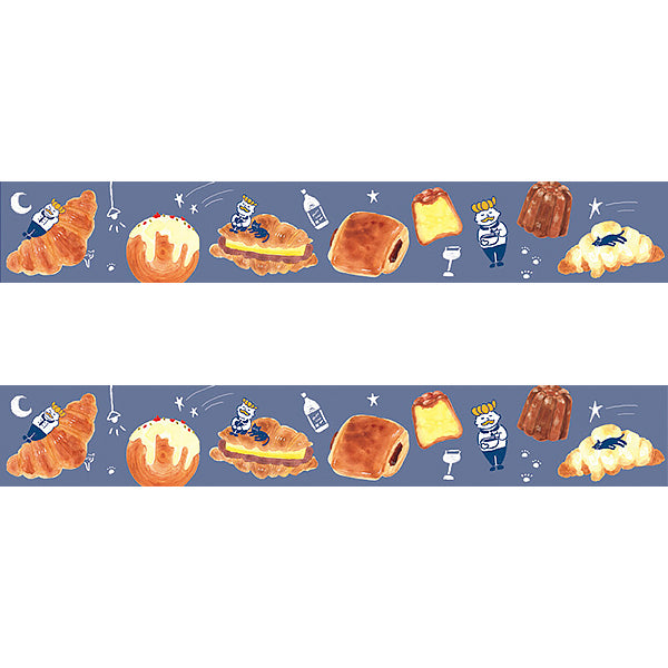 Washi Tape Pantown Croissant - Papeterie Kawaii | Moshi Moshi Japan