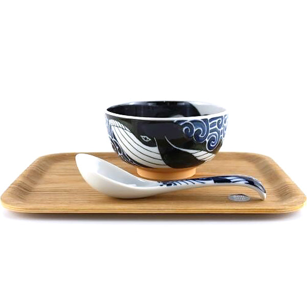 Cuillère Whale - Porcelaine Mino | Moshi Moshi Paris Japan