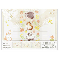 Papier Lettre & Enveloppe - Cat Deco | Moshi Moshi Papeterie