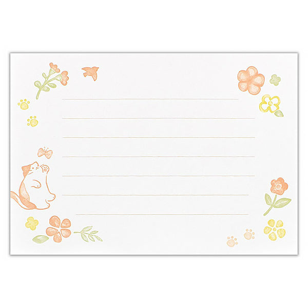 Papier Lettre & Enveloppe - Cat Deco | Moshi Moshi Papeterie