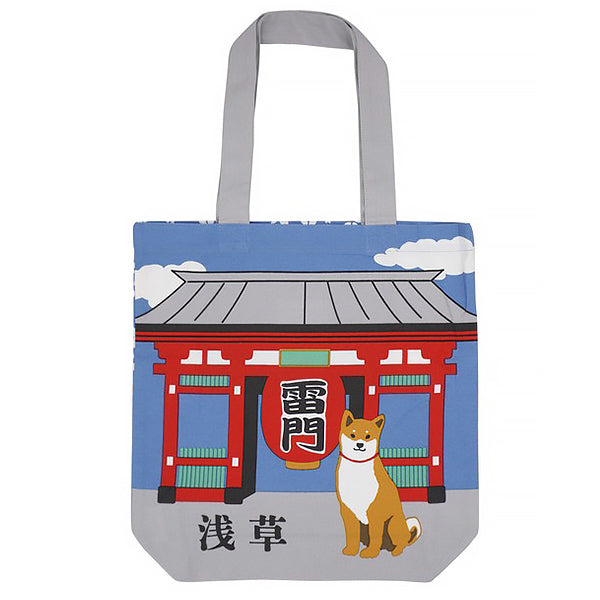 Tote Bag Shiba Inu - Asakusa | Moshi Moshi Boutique Japonaise