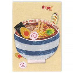 Carte de Vœux Delicious - Ramen | Moshi Moshi Papeterie Kawaii