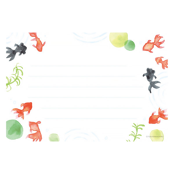 Papier Lettre & Enveloppe Summer - Goldfish