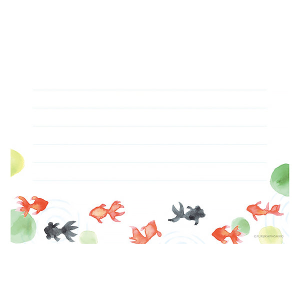 Papier Lettre & Enveloppe Summer - Goldfish