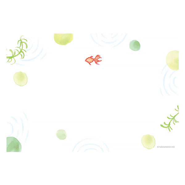 Papier Lettre & Enveloppe Summer - Goldfish