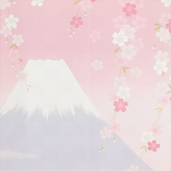 Noren Sakura Fuji Rose - Déco Japonaise | Moshi Moshi Paris