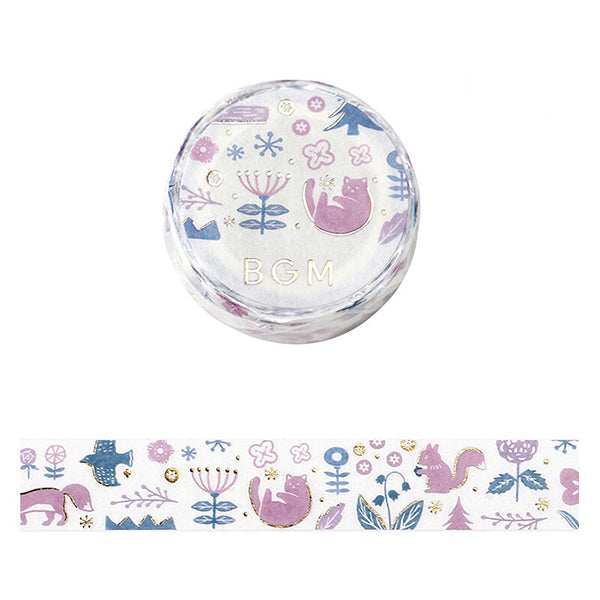 Washi Tape Kawaii - Song of the Forest | Moshi Moshi Paris Japan