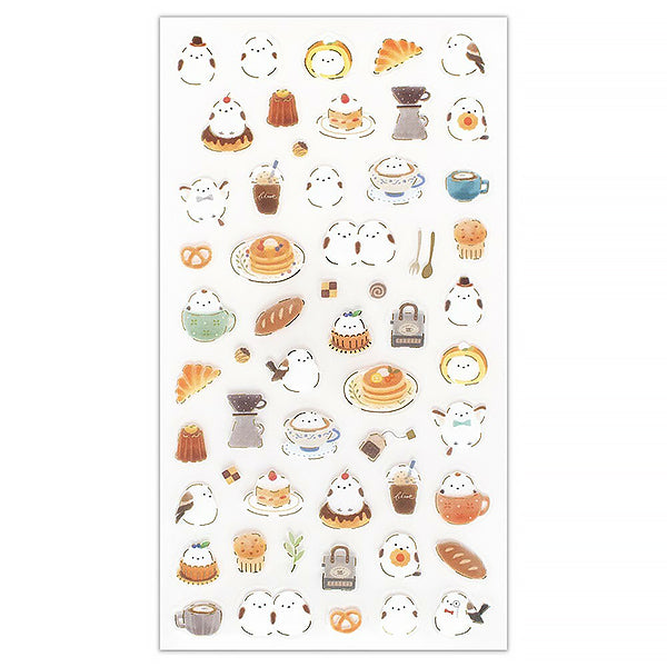 Stickers Japonais - Shimaenaga Café | Moshi Moshi Papeterie