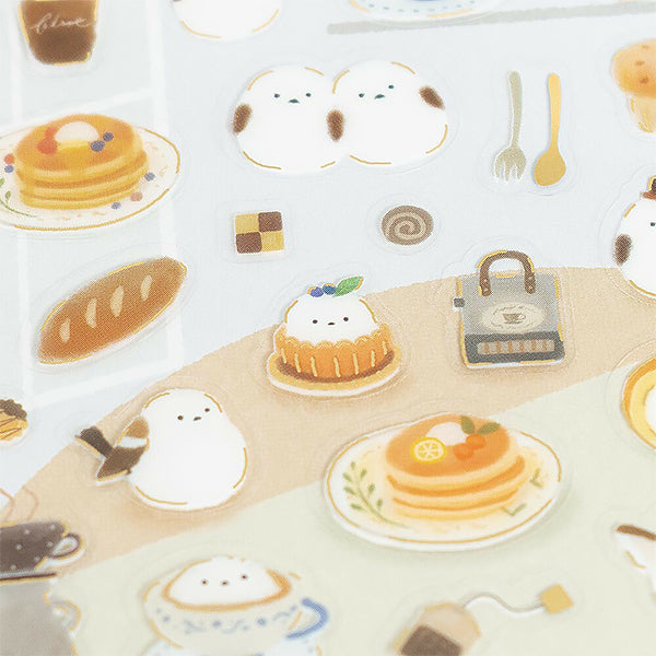 Stickers Japonais - Shimaenaga Café | Moshi Moshi Papeterie