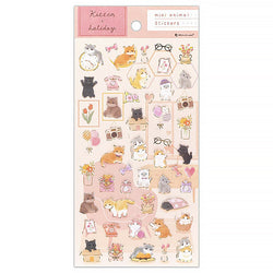 Stickers Japonais - Chat Kitten | Moshi Moshi Papeterie