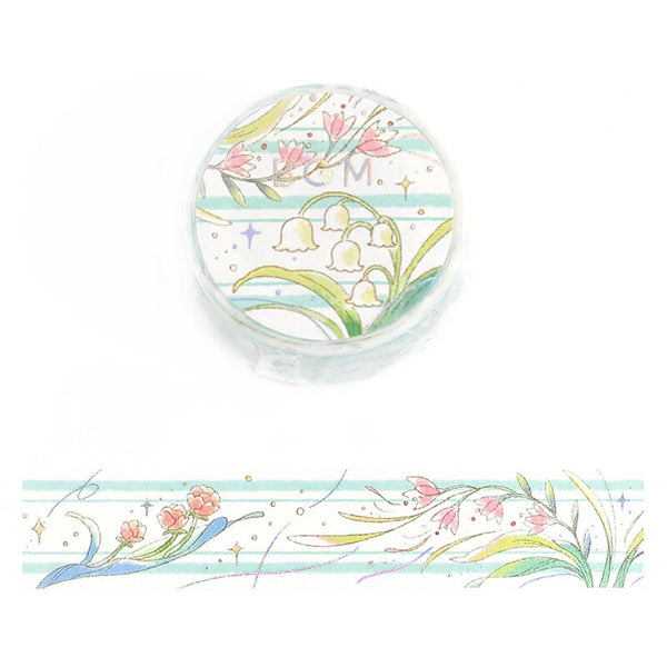 Washi Tape Fushigana - Language of Flowers | Moshi Moshi 