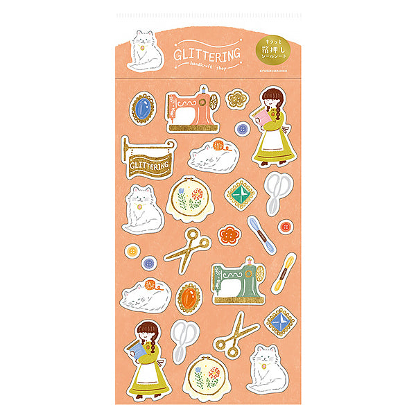 Stickers Glittering - Papeterie Kawaii | Moshi Moshi Paris