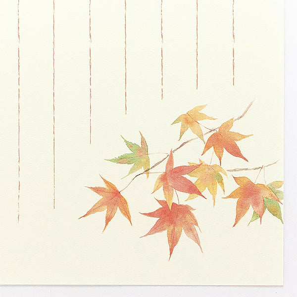 Papier à Lettre Autumn Nishiki - Made in Japan | Moshi Moshi Paris 