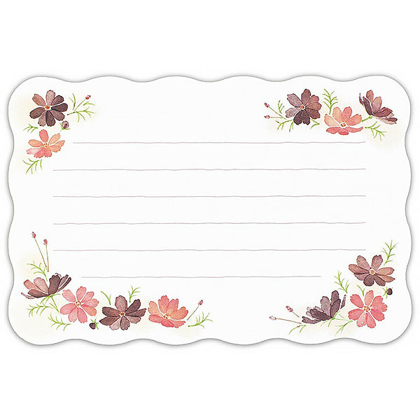 Papier Lettre Enveloppe Autumn - Cosmos | Moshi Moshi Papeterie