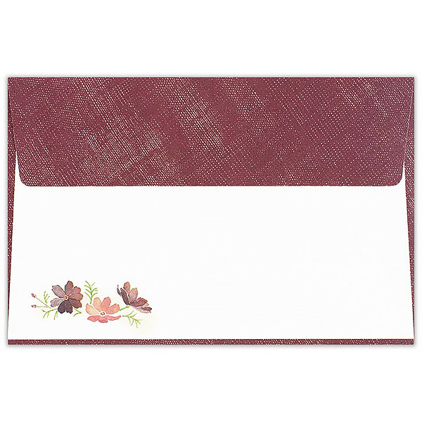 Papier Lettre Enveloppe Autumn - Cosmos | Moshi Moshi Papeterie