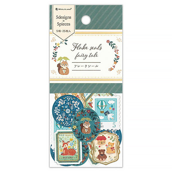 Stickers Box Flake Seal - Fairy Tale | Moshi Moshi Papeterie