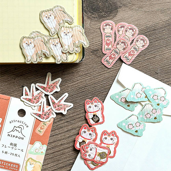 Stickers Box Nippon - Lucky Charm | Moshi Moshi Papeterie 