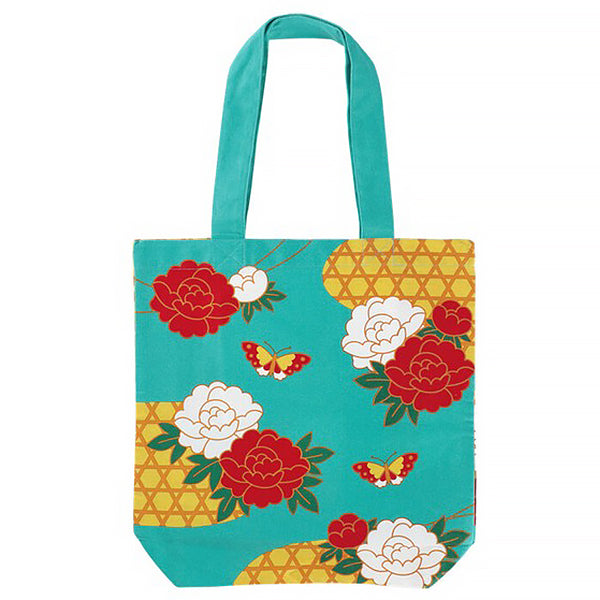 Tote Bag Shiba Camelia - Mode Japonaise | Moshi Moshi Paris 